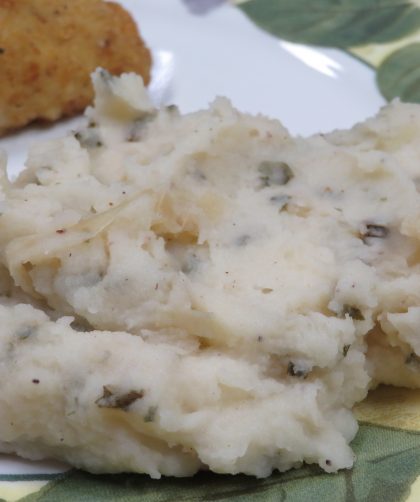 Pantry Colcannon on a plate