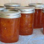 8-ounce jars of apricot jam